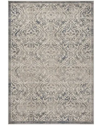 Safavieh Brentwood BNT810 Light Gray and Blue 4' x 6' Area Rug