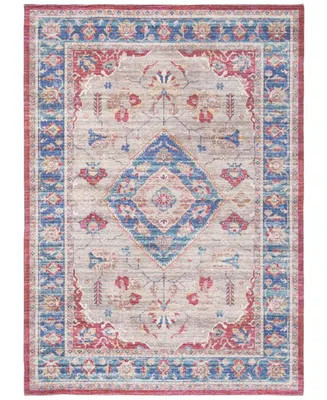 Safavieh Saffron SFN204 Rust and Ivory 4' x 6' Area Rug