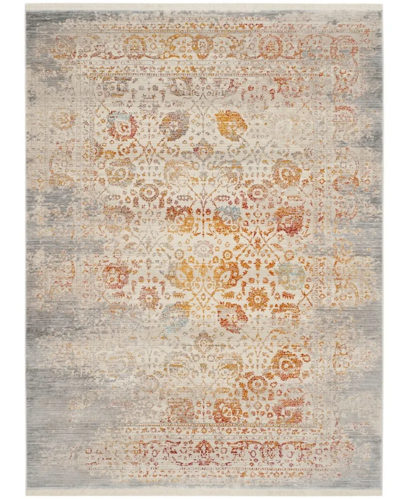 Safavieh Vintage Persian VTP411 Gray and Multi 4' x 6' Area Rug