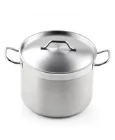 Cooks Standard Stockpots Stainless Steel, 8 Quart Professional Grade Stock Pot with Lid, Silver