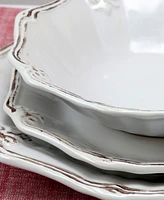 Elama Fleur De Lys 20 Pc. Dinnerware Set, Service for 4