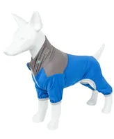 Pet Life Active 'Embarker' Performance Two Toned Full Body Warm Up