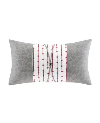 N Natori Cherry Blossom Decorative Pillow, 12" x 22"