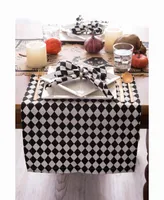 Harelquin Print Table Runner