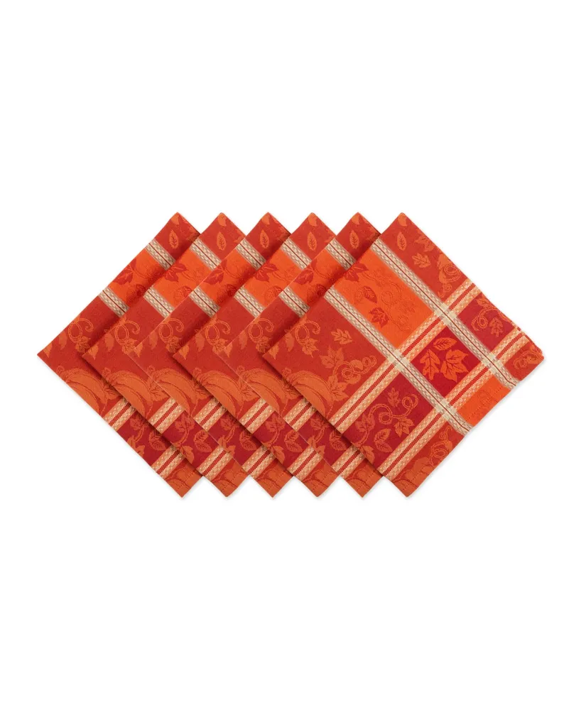 Harvest Wheat Jacquard Napkin, Set of 6