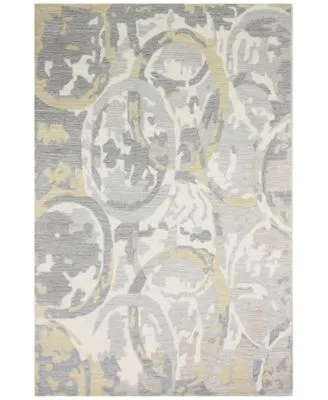 Bb Rugs Elements Elm 226 Ivory Gold Area Rug