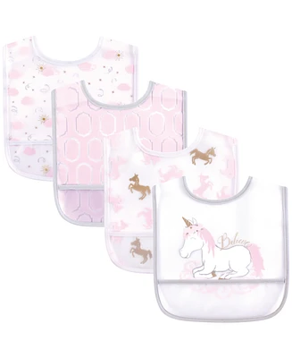 Yoga Sprout Unisex Baby Waterproof Bibs, One
