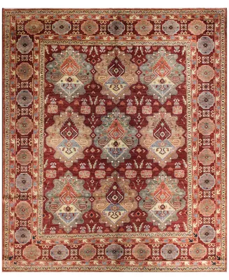 Bb Rugs Pak Tribal 594707 Rust 8'1" x 9'4" Area Rug