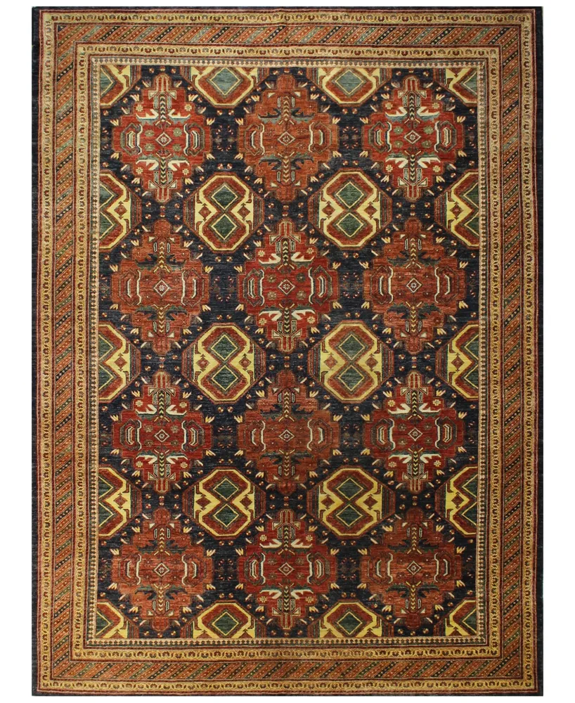 Bb Rugs Pak Tribal 594946 Rust 8'11" x 12'3" Area Rug