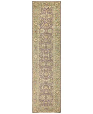 Bb Rugs Mansehra 609025 Mauve 2'8" x 10'10" Runner Area Rug