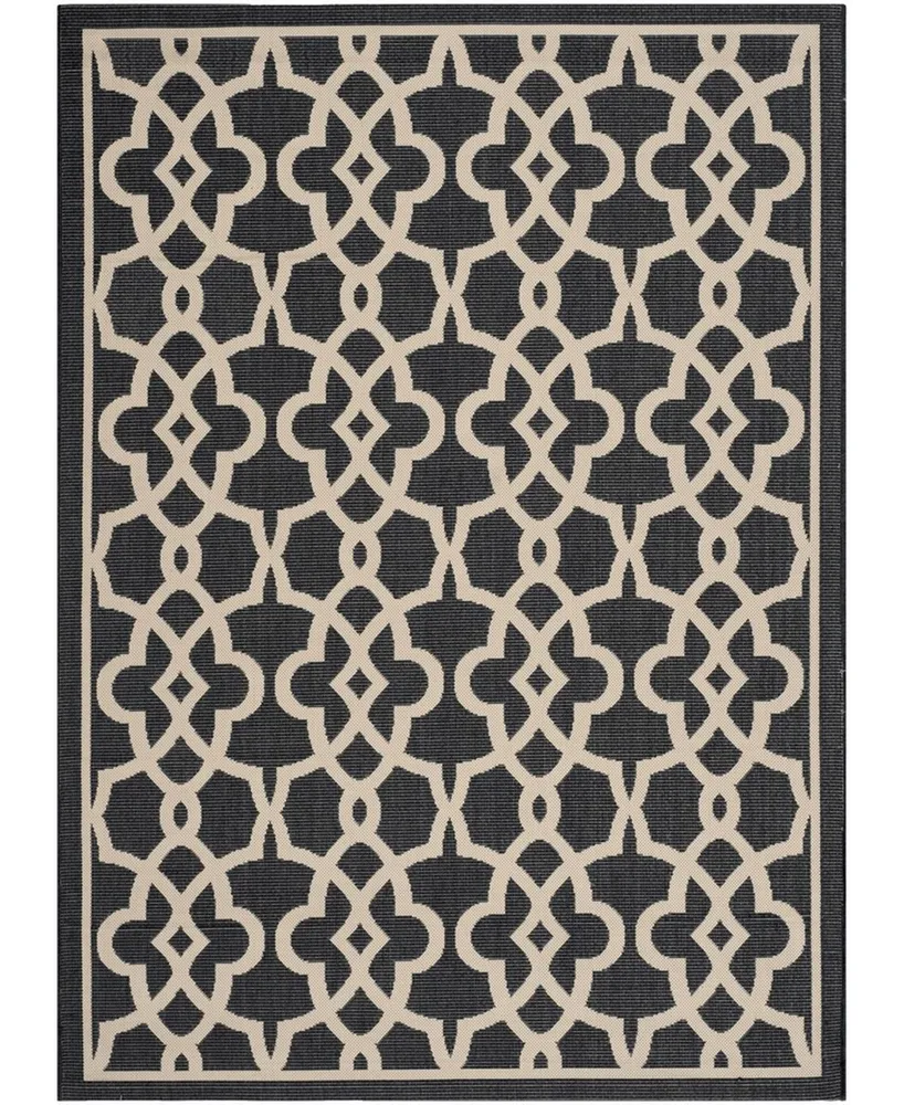 Safavieh Courtyard CY6071 and Beige 8' x 11' Outdoor Area Rug