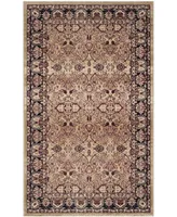 Safavieh Lavar Kerman LVK620 Cream and Navy 3' x 5' Area Rug