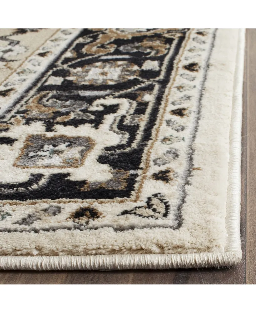 Safavieh Lyndhurst LNH334 Cream and Navy 4' x 6' Area Rug