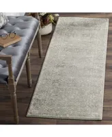 Safavieh Evoke EVK270 Silver and Ivory 2'2" x 7' Runner Area Rug