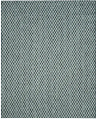 Safavieh Courtyard CY8653 Turquoise and Light Gray 9' x 12' Sisal Weave Outdoor Area Rug