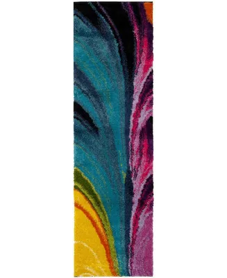 Safavieh Fiesta FSG372 Multi 2'3" x 8' Runner Area Rug