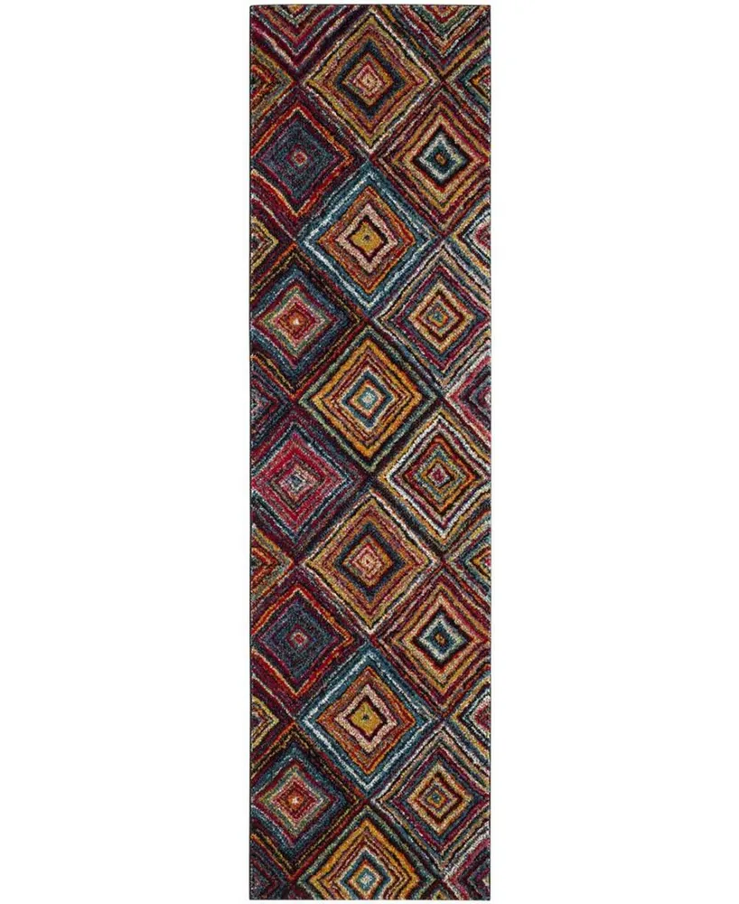 Safavieh Aruba ARB501 Multi 2'2" x 8' Runner Area Rug