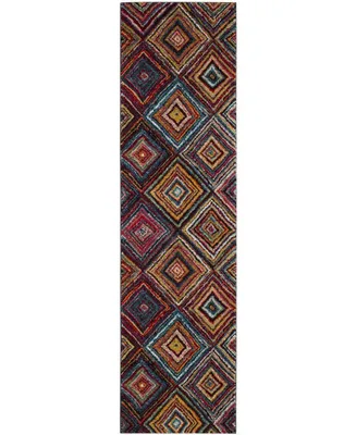 Safavieh Aruba ARB501 Multi 2'2" x 8' Runner Area Rug