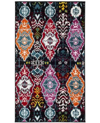 Safavieh Cherokee CHR913 Black and Red 3' x 5' Area Rug