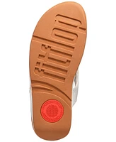 FitFlop Women's Lulu Leather Toe-Thongs Sandals