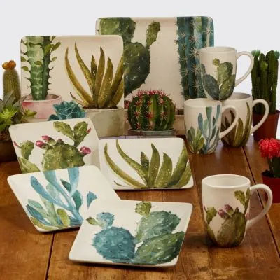 Certified International Cactus Verde Dinnerware Collection