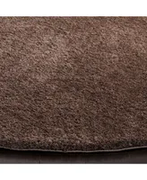 Safavieh Velvet VSG169 6'7" x 6'7" Round Area Rug