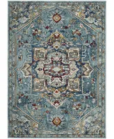 Safavieh Savannah and Navy 4' x 6' Area Rug