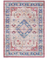 Safavieh Saffron SFN204 Rust and Ivory 3' x 5' Area Rug