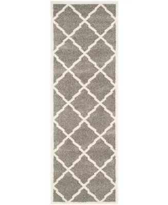 Safavieh Amherst AMT421 Dark Grey and Beige 2'3" x 7' Runner Area Rug