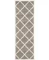 Safavieh Amherst AMT421 Dark Grey and Beige 2'3" x 7' Runner Area Rug