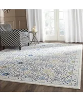 Safavieh Evoke EVK210 Ivory and Blue 8' x 10' Area Rug