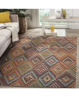 Safavieh Monaco MNC204 Multi and Beige 5'1" x 7'7" Area Rug