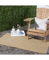 Safavieh Courtyard CY8521 Natural and 2'7" x 5' Outdoor Area Rug