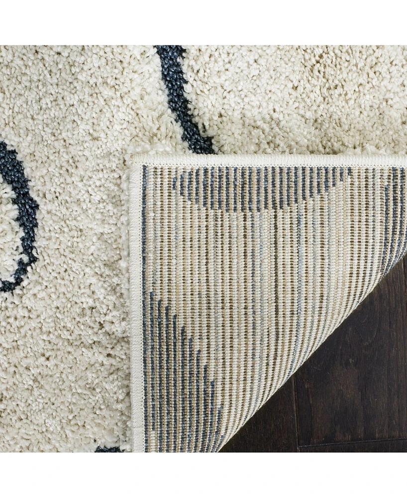Safavieh Florida Shag SG455 5'3" x 7'6" Area Rug