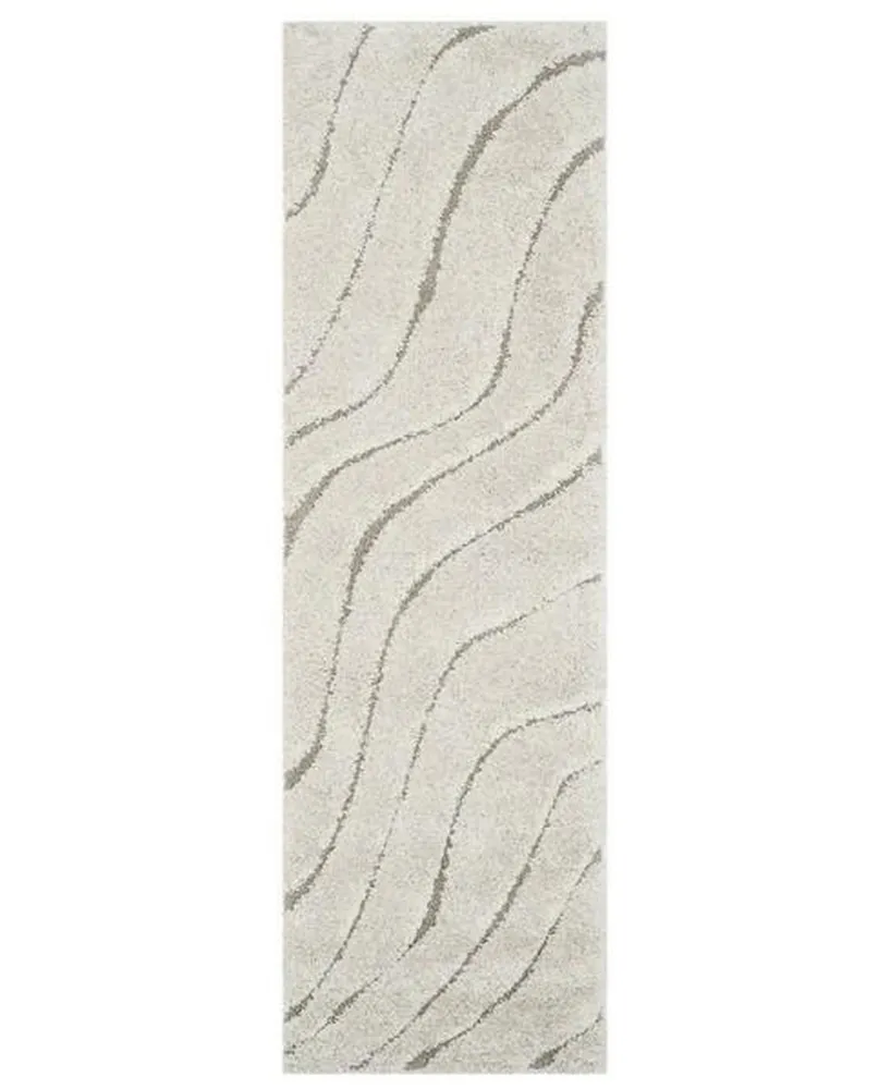 Safavieh Florida Shag SG472 2'3" x 7' Runner Area Rug