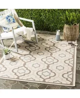 Safavieh Courtyard CY7938 Beige and Dark Beige 5'3" x 7'7" Outdoor Area Rug