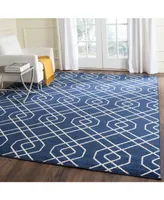 Safavieh Amherst AMT407 Navy and Beige 8' x 10' Area Rug