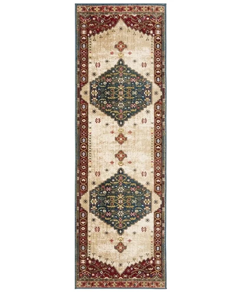 Safavieh Kashan KSN300 2'6" x 8' Runner Area Rug