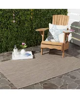 Safavieh Courtyard CY8521 Beige and 4' x 5'7" Sisal Weave Outdoor Area Rug