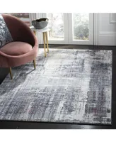 Safavieh Monray Charcoal and Ivory 5'1" x 7'6" Area Rug