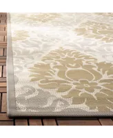 Safavieh Courtyard CY7133 Beige and Dark Beige 5'3" x 7'7" Outdoor Area Rug