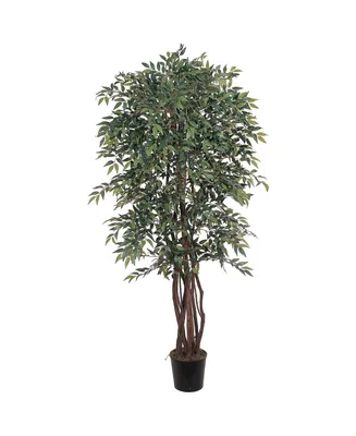 Nearly Natural 6' Smilax Faux Silk Tree
