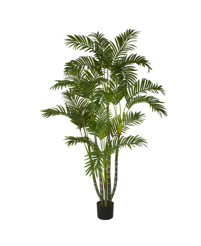 Nearly Natural 5' Areca Faux Silk Tree