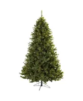 Nearly Natural 7.5' Majestic Multi-Pine Christmas Tree w/Clear Lights