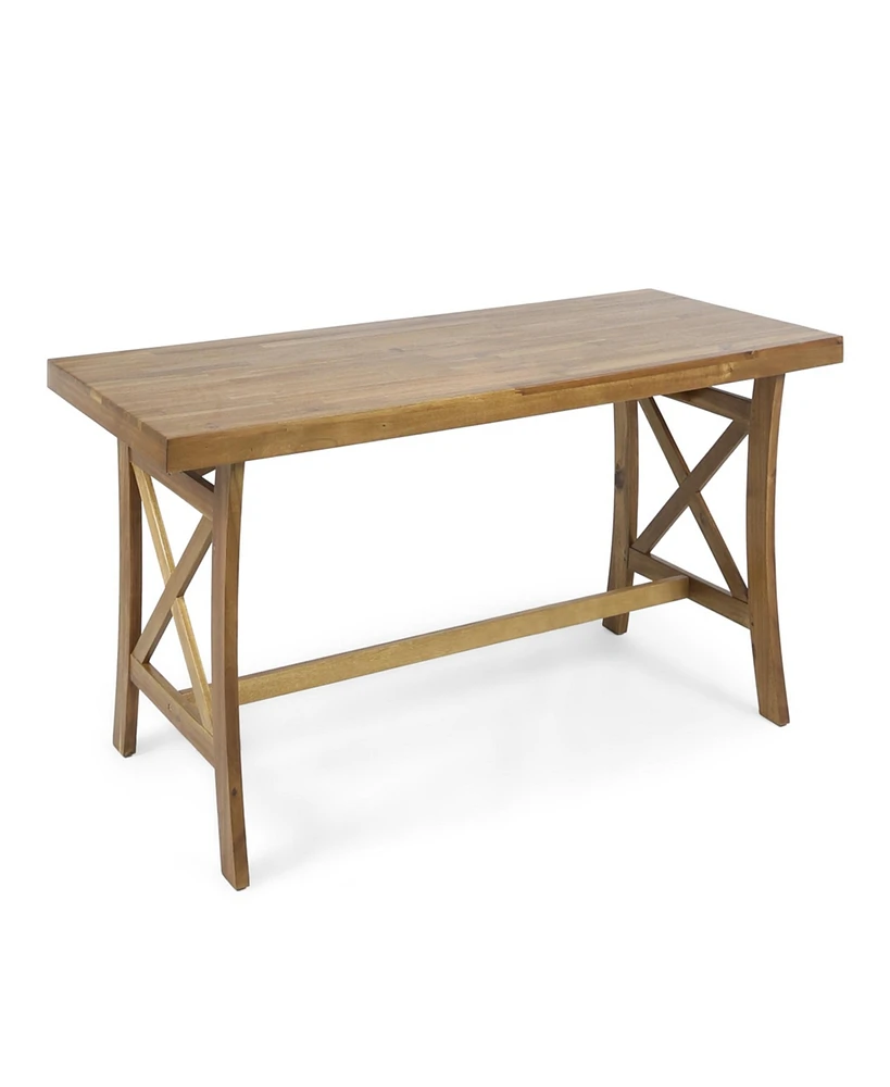 Tuomo Traditional Acacia Wood Desk