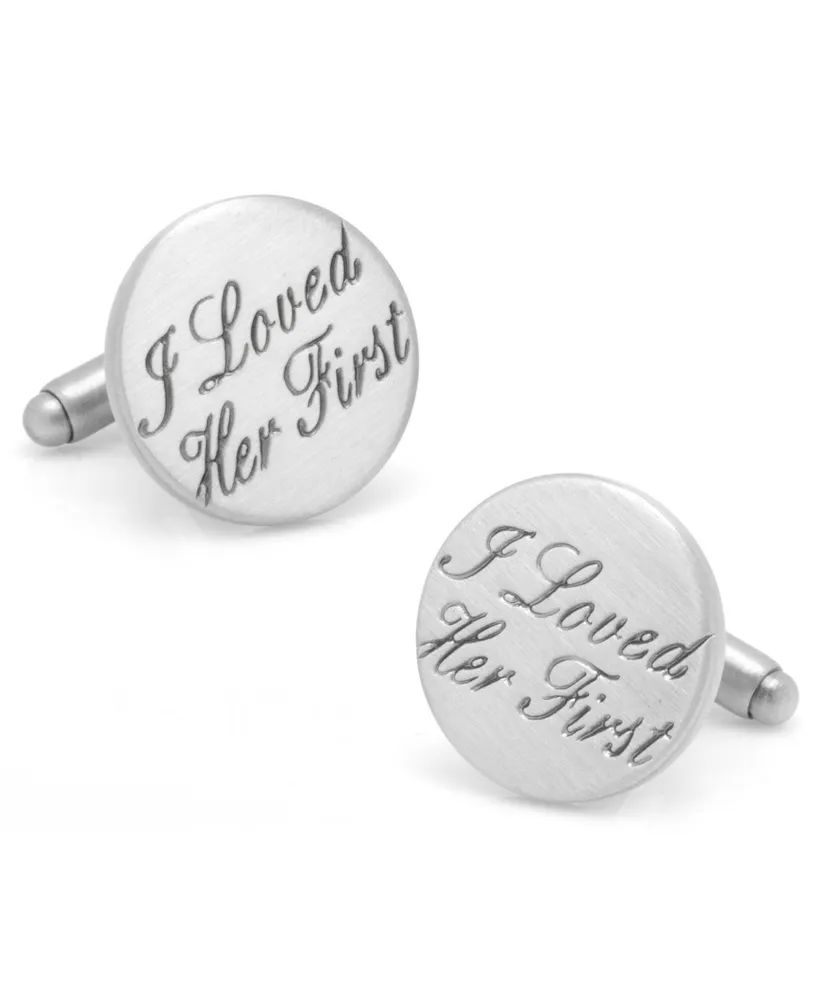 Wedding Series I Loved Her First Cufflinks