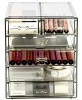 Sorbus Cosmetic Makeup and Jewelry Storage Case Display