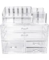 Sorbus Cosmetics Makeup and Jewelry Storage Case Large Display Sets - Style 1