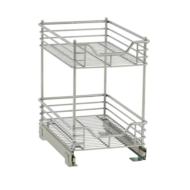 Glidez 2-Tier Sliding Under-Sink Organizer