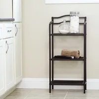 Household Essentials Free-Standing 3-Tier Shelving Unit